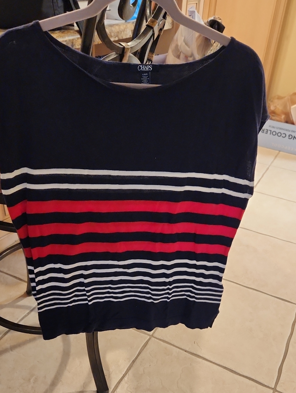 Chaps Sleeveless Knit Top